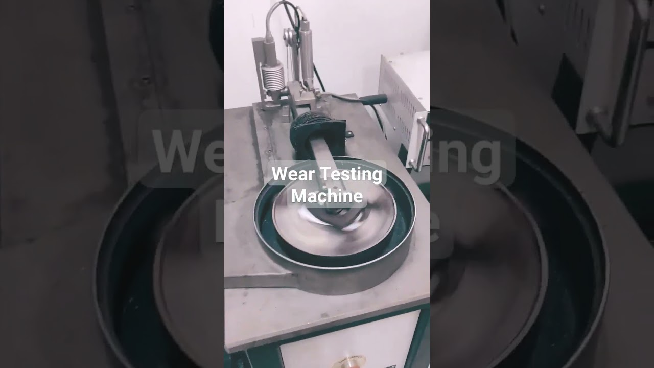 Wear Testing Machine of Metallic Material | Pin-on-Disk Method | Types of Wear Testing