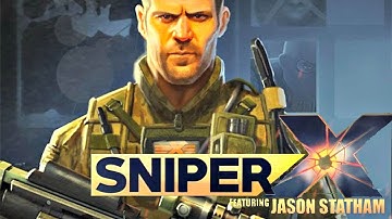Sniper X Featuring Jason Statham (By Glu Games) iOS / Android Gameplay Video