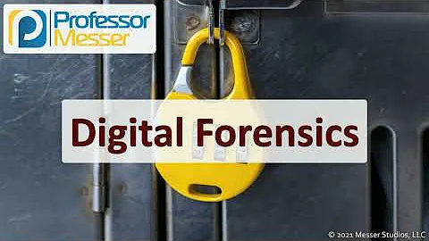 Digital Forensics - SY0-601 CompTIA Security+ : 4.5