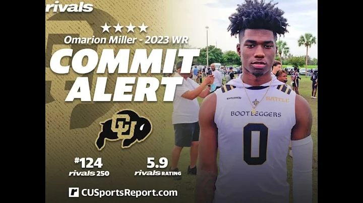 COLORADO BUFFS JUST SIGNED 4 STAR WR  BIGG TIME BA...