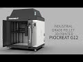 Piocreat g12 fgf industrial 3d printer pellet extruders larger 3d printing different creative needs