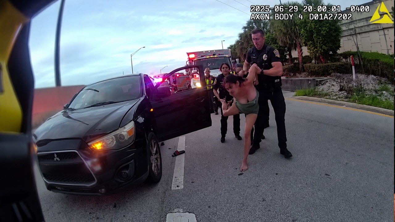 Police Arrest Extremely Drunk Woman Passed Out With Week-Old Baby in ...