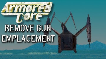 Armored Core Mission #8 - Remove Gun Emplacement [PS1 HD]