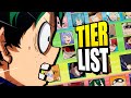 All My Hero Characters RANKED — MHOJ2 Tier List