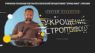 "Укрощение строптивого" - Сергей Лукьянов - 13.07.2022