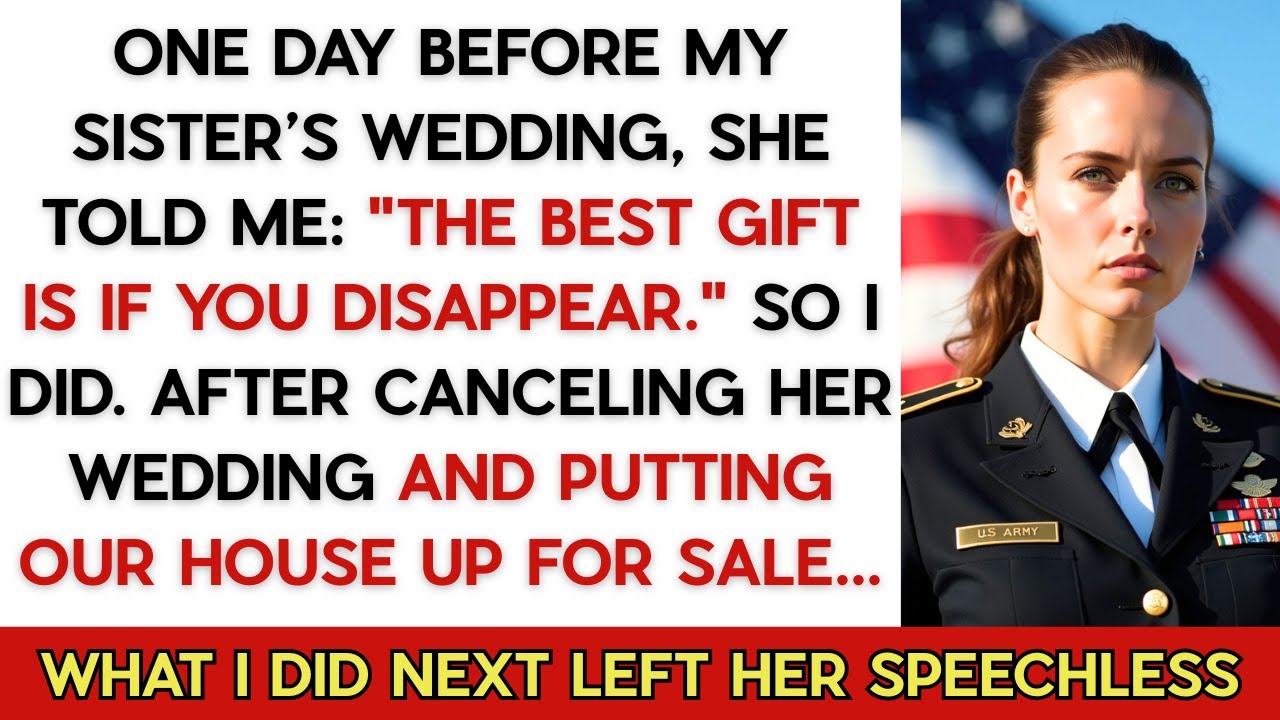 My Sister Said ‘The Greatest Gift For Our Wedding Is If You Disappear From Our Family’