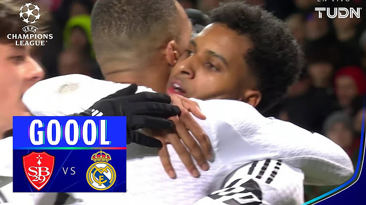 ¡DOBLETE! Rodrygo hace el 0-3 | Stade Brestois 0-3 Real Madrid | UEFA Champions League 24/25 | TUDN