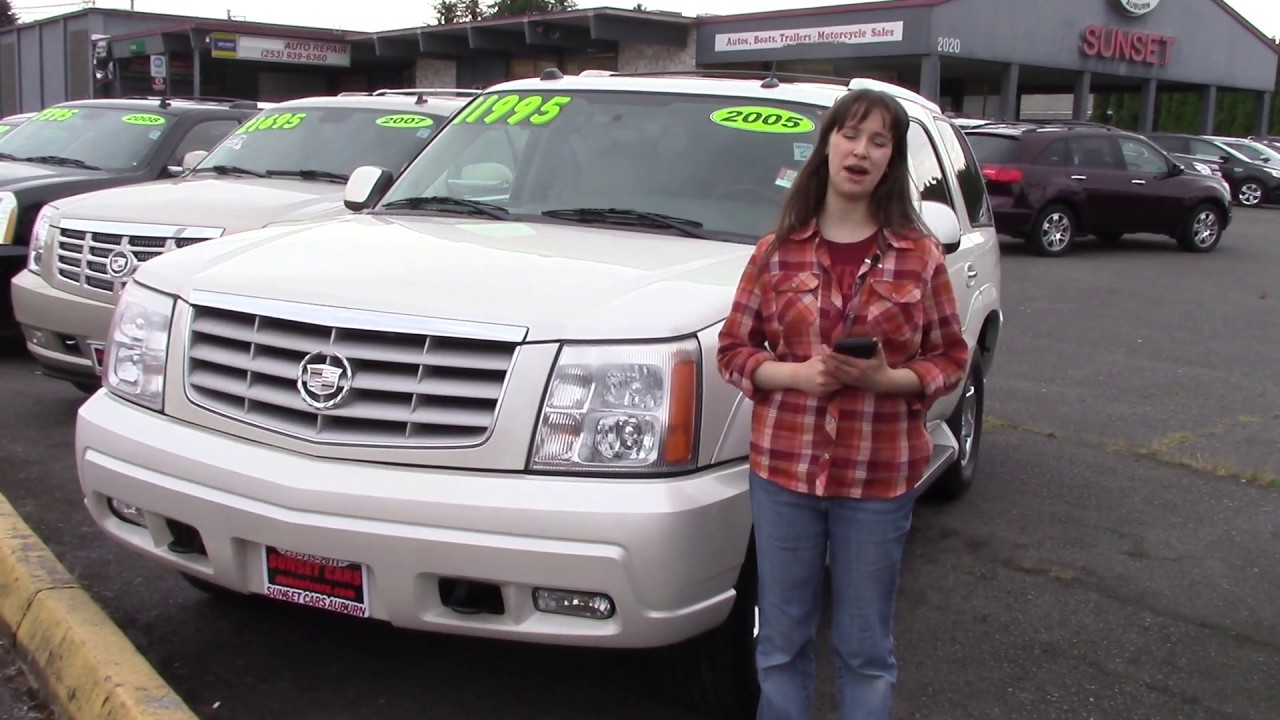 2005 Cadillac Escalade (Stock 97720) at Sunset Cars of