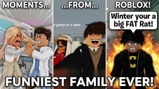 The Elegant Family FUNNIEST Moments EVER 😭 | Bloxburg Family Roleplay | Compilation