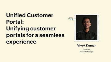 Introducing the Unified Customer Portal: Unifying Customer Portals for a Seamless Experience