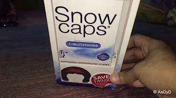 SNOW CAPS 30's with FREE SOAP | UNBOXING