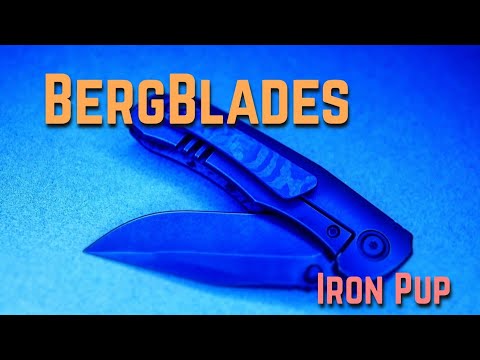 Custom BergBlades Iron Pup (Quick Walk Through Of The MODS) Black Camo Fat Carbon!  