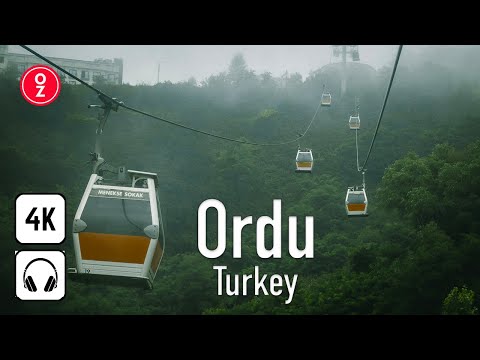 ORDU Boztepe Altınordu Teleferik Macerası | Cable Cars - Turkey ?? [4k 60fps]