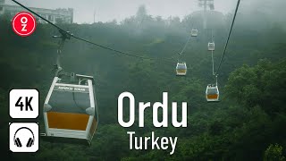 ORDU Boztepe Altınordu Teleferik Macerası | Cable Cars - Turkey 🇹🇷 [4k 60fps]