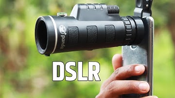 Make your mobile a DSLR | Dslr mobile lens for smartphone | Background Blur | Photo & Video Like ...