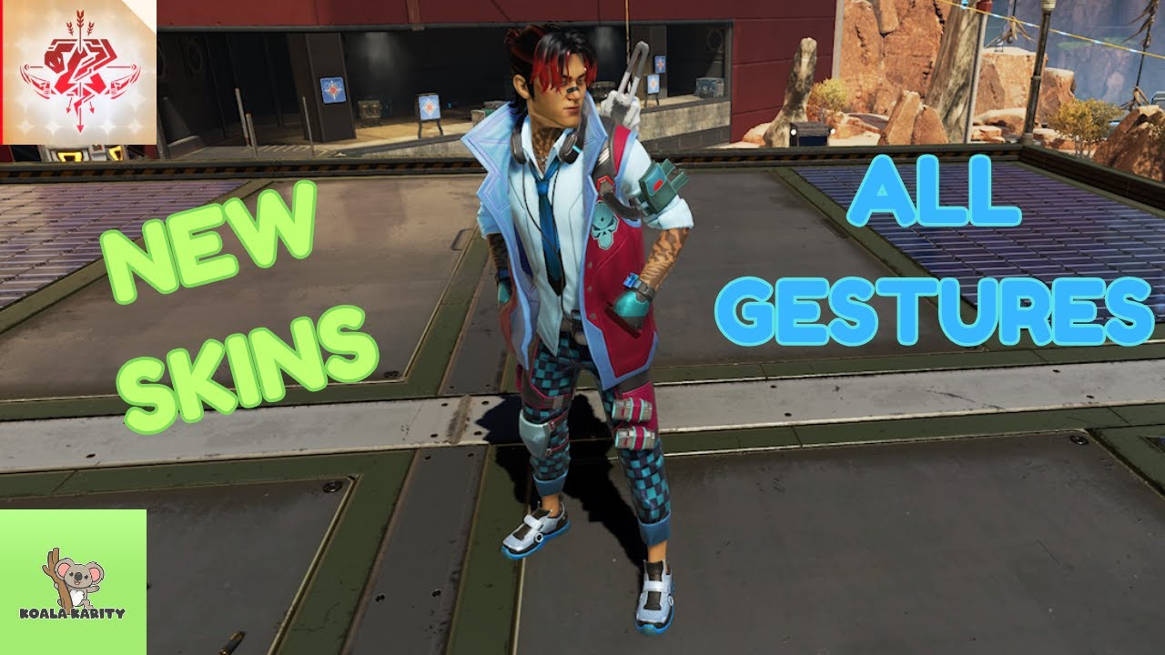 New Legendary Skin for Crypto (Wiz Kid), All Gestures. [Apex Legends - VOD - June25]
