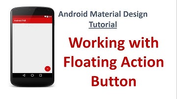 Android Material Design - 12 - Floating Action Button