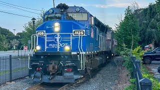 MBTA Commuter Rail on the Newburyport/Rockport Line - July 2025