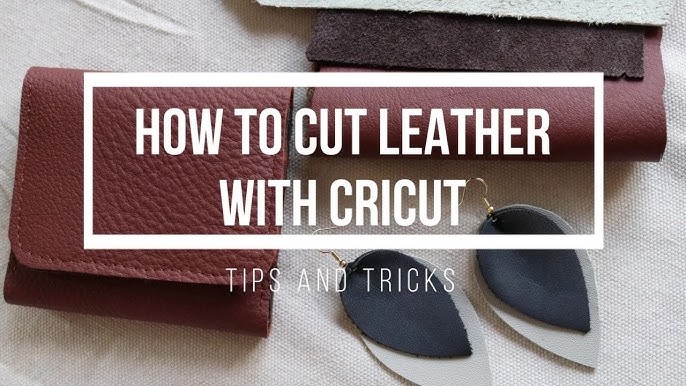 Make a NO SEW LEATHER PATCH with CRICUT - Michelle's Party Plan-It