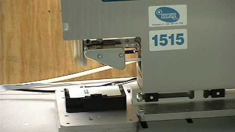 AccuPlace 1515 accurate label applicator with printer Integration