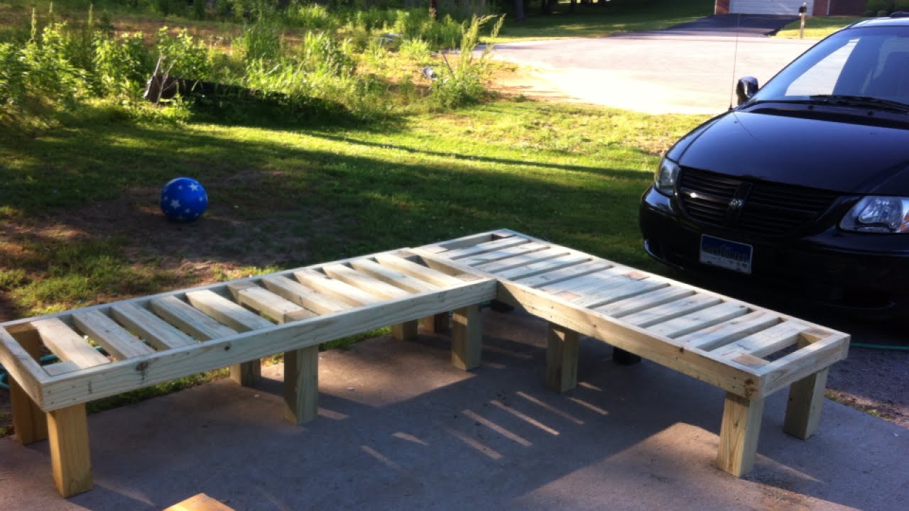 How To Make a DIY Corner Lounge Bench - DIY Home Tutorial 