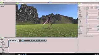 dancing skeleton Unity 3D