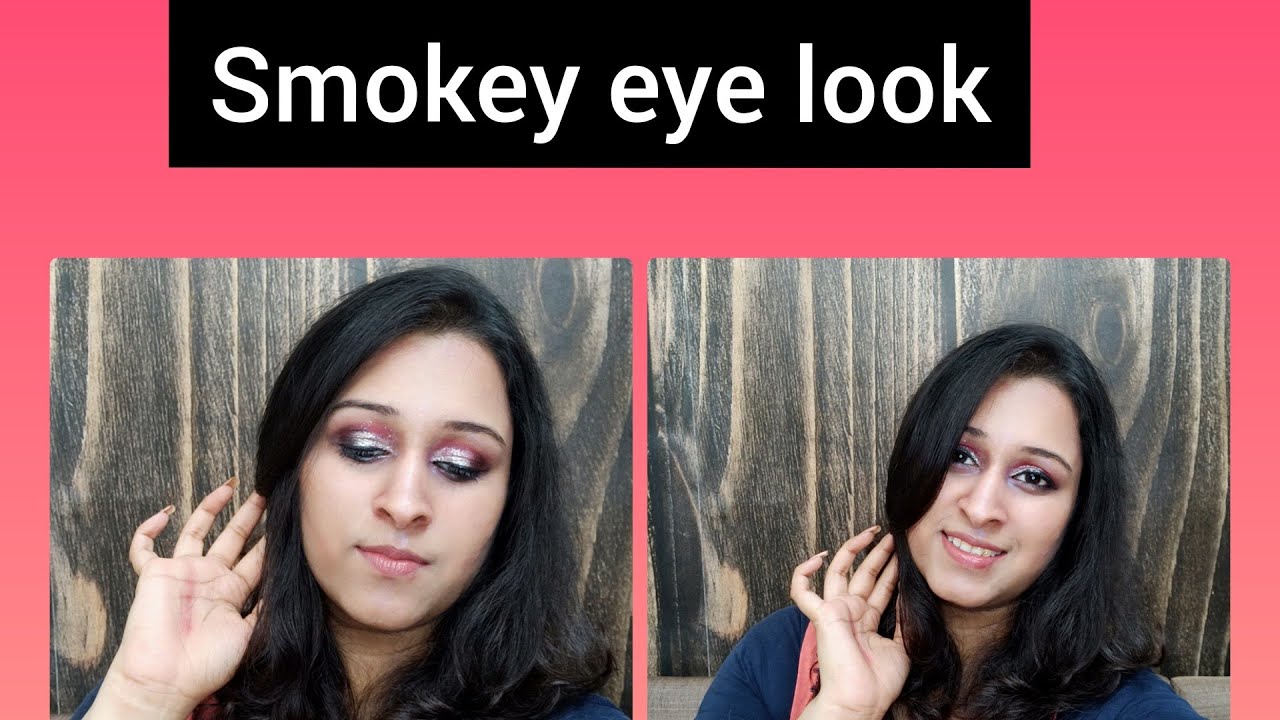 Smokey eye look😍😍😍🤩🤩🤩