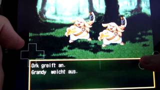 EasyRPG Player - Battle scene on Android