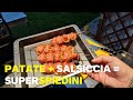 Salsiccia, patate, rub. E via di spiedini veloci sul Baron 590!