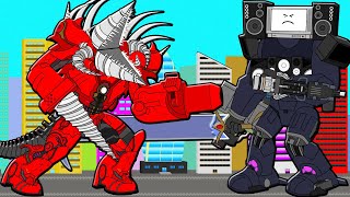 Super Titan Tv Man 4.0 Vs Upgrade Titan Drillman 2.0! Skibidi Toilets Cartoon Animation