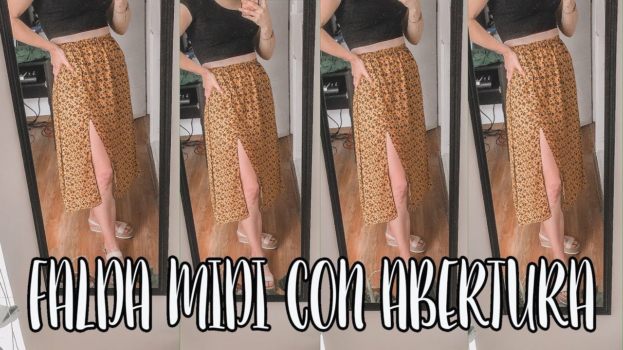 Falda Short Abertura Media Pierna Falda Short Abertura Media Pierna