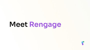 Meet Rengage: The single source of truth for your customer journey.