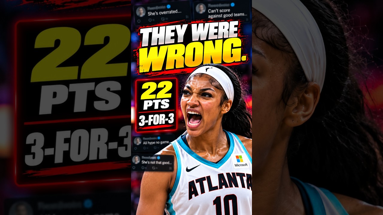 ⁣Angel Reese Just Made Every Single Hater Eat Their Words #wnba