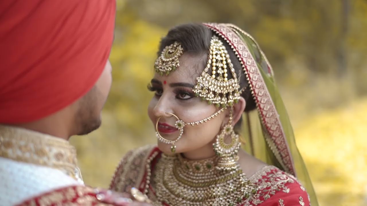 Best Wedding Highlights of Harpreet weds Manveer # Simran Photography Ghudda 9463078122