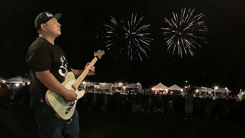The Star-Spangled Banner Guitar Solo at The Lanai ...