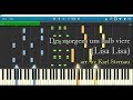 Lisa Lisa, arr. by Karl Sternau for 4 hands/2 pianos