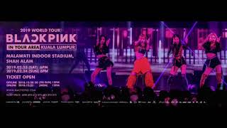 [BLACKPINK] Playing With Fire (IN YOUR AREA TOUR in KUALA LUMPUR live band studio version)