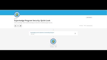 Superbadge Program Security  Quick Look   Salesforce Trailhead  Answer | #trailheadbadges