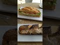 yummy breakfast Bocadillos/Sandwiches de Crabs with vegetables 😋😋😋