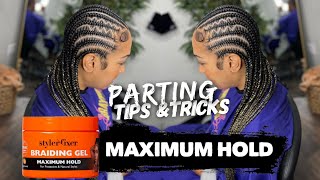 14 Straight Backs| Tips &amp; Tricks +Pearl the Stylist Styler Fixer Braiding Gel Review