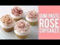 Gum Paste Rose Cupcakes