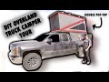 DIY Overland Truck Camper Tour - HOME BUILT shell with Double Pop Roof Top Tent