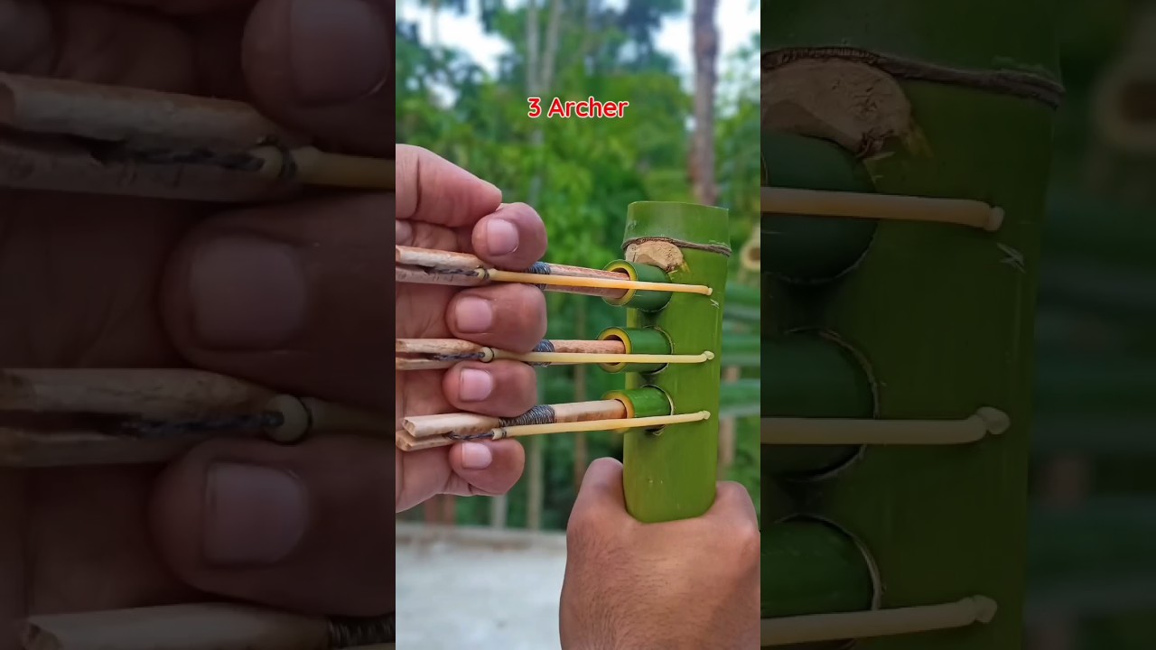 Pure Green Bamboo Slingshots 