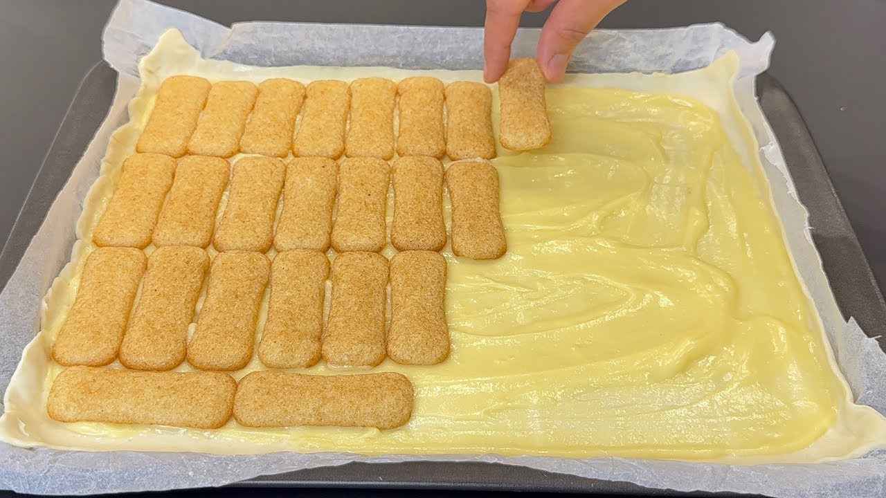 Самый быстрый десерт в мире! 10 минут — и он исчезает мгновенно 😋