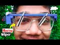 I made Wiper for Glasses 🤓 | How to Make - DIY Wiper Glasses | Rechargeable🔋