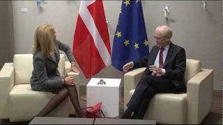 Meeting with Prime Minister of Denmark, Helle THORNING-SCHMIDT