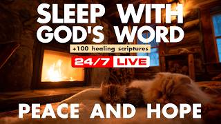 Bible verses to sleep calm. Relaxing scriptures for sleep. Deep sleep comes fast.