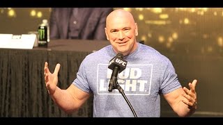 Fans Boo Dana White Over 'Unpopular' Decision to Remove Conor McGregor from UFC 200