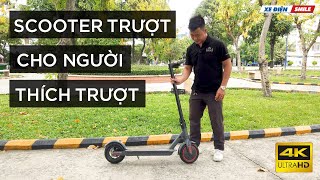 Xe scooter điện trượt độc lạ!! Chạy cực vui | Xe Điện Smile 088.889.8850