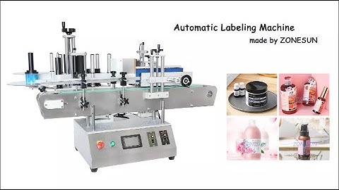 How To Use ZS-TB150A Automatic Labeling Machine